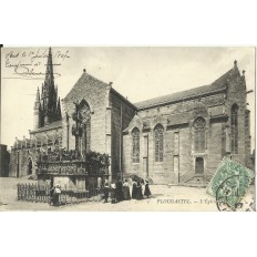 CPA: PLOUGASTEL, L'Eglise, vers 1900
