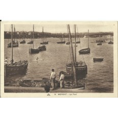 CPA: MORGAT, le Port, vers 1930