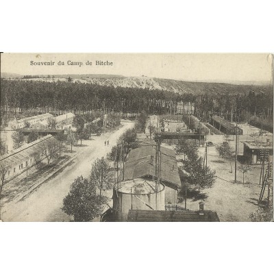 CPA: BITCHE, Souvenir du Camp, vers 1910