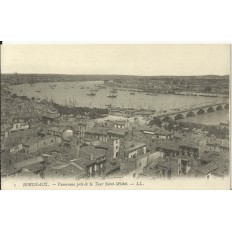 CPA: BORDEAUX, PANORAMA pris de la Tour St-Michel, vers 1900