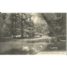 CPA: BORDEAUX, Le Jardin Public, vers 1900