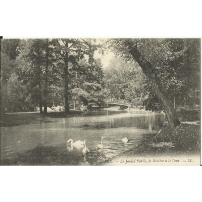 CPA: BORDEAUX, Le Jardin Public, vers 1900