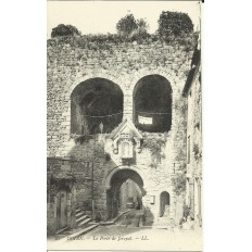 CPA: DINAN, PORTE de JERZUAL, 1900