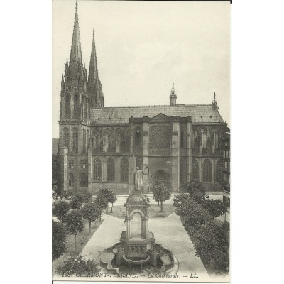 CPA: CLERMONT-FERRAND, la Cathédrale, vers 1900