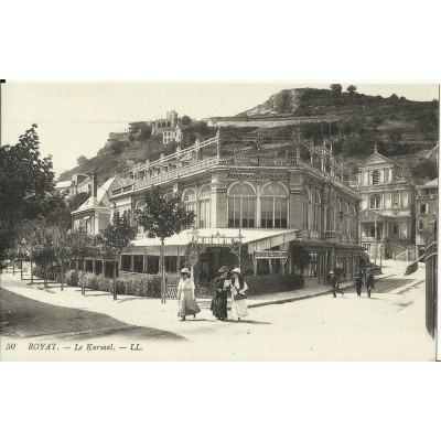 CPA: ROYAT, Le Kursaal vers 1900