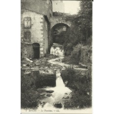 CPA: ROYAT, la Tiretaine vers 1900