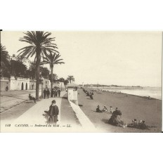 CPA: CANNES, Boulevard du Midi, années 1900
