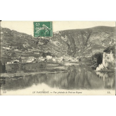 CPA: LE DAUPHINE, Vue Générale de Pont-en-Royans, Années 1900.