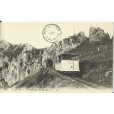 CPA: LOURDES, Funiculaire du Pic du Jer, vers 1900