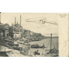 CPA: INDE, BENARES, RAM GHAT, vers 1900