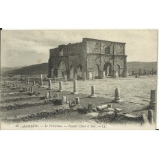 CPA: ALGERIE, LAMBESE-TAZOULT, le Prétorium, années 1900