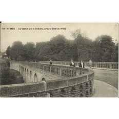 CPA: NANTES,Le Viaduc sur la Chézine,près le Parc de Porcé, vers 1920