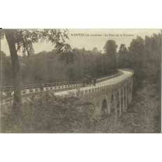 CPA: NANTES, Le Pont de la Verrière, vers 1900