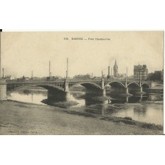 CPA: NANTES, Pont Haudaudine, vers 1900