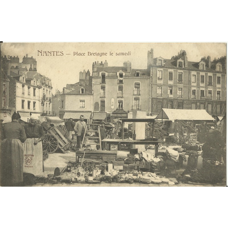Carte Postale Ancienne - Bureau De Poste D'Épone (Yvelines) - CPA Nantes