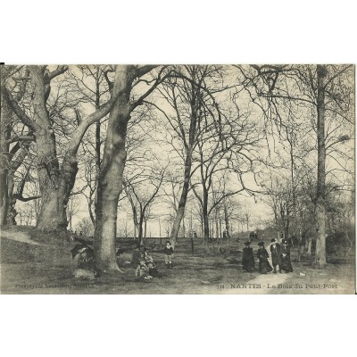 CPA: NANTES, Le Bois du Petit-Port, années 1900