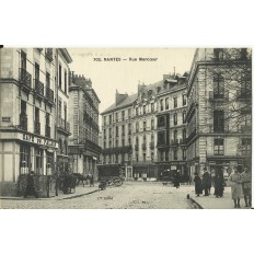 CPA: NANTES, Rue Mercoeur, années 1900