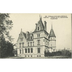 CPA: NANTES, CHATEAU DE LA GUILHOMMEE (SUD) vers 1910