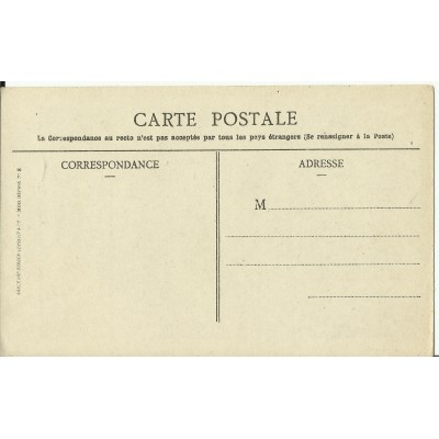 CPA: BREST, (CHOCOLAT MEUNIER), vers 1910