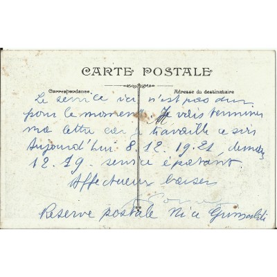CPA: BREST, La Vie du Marin, Distribution de la Soupe, vers 1920