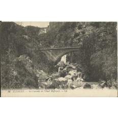 CPA: MAROC, TLEMCEN, Les Cascades de l'Oued Meffrouch, années 1910
