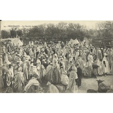 CPA: MAROC, PERREGAUX - Le Marché Arabe, années 1910