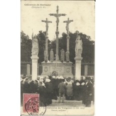 CPA: TREGUIER, Le Calvaire, vers 1900