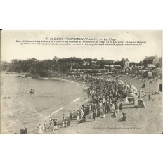 CPA: ST-QUAY-PORTRIEUX, La Plage, vers 1920