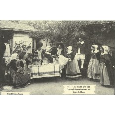 CPA: (REPRO) GUERANDE, Cadeau du jour de Noce, vers 1900