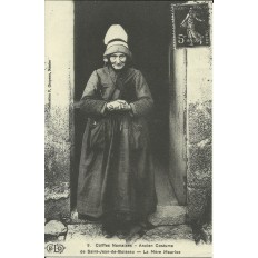 CPA: (REPRO) Costume de ST-JEAN-DE-BOISEAU, vers 1900