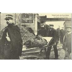 CPA: (REPRO) Catastrophe de COURRIERES, 1906
