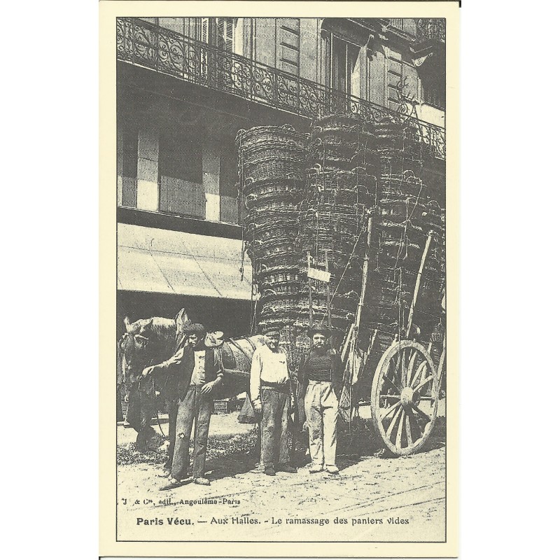 Carte Postale Ancienne CPA - Paris Les Halles Vers 1900 (Réf. 17208)