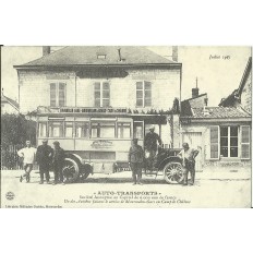 CPA: (REPRO). MOUMELON, "Auto-Transports", vers 1900.