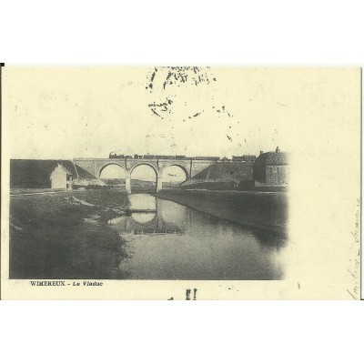 CPA: (REPRO). WIMEREUX, Le Viaduc, vers 1900.