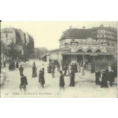 CPA: (REPRO). PARIS, La Gare de la Porte-Maillot, vers 1900.