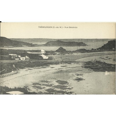 CPA: TREBEURDEN, Vue Générale, vers 1910