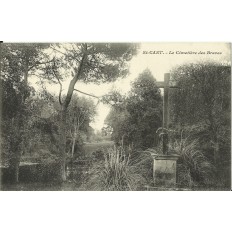 CPA: SAINT-CAST, Le Cimetière des Braves, vers 1920