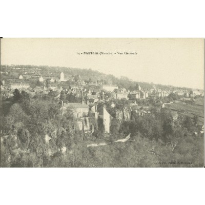 CPA: MORTAIN, Vue Générale, vers 1910