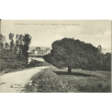 CPA: SAINT-CAST, La Descente à la Plage et le Chene Vert, vers 1920
