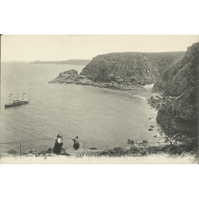 CPA: CAP FREHEL, Descente à l'Embarcadère, vers 1910