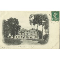 CPA: Chateau de VOISENON, Façade, vers 1900