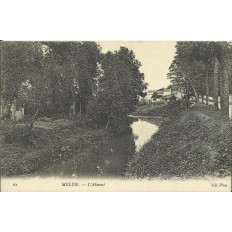 CPA: MELUN, L'Almont, vers 1900