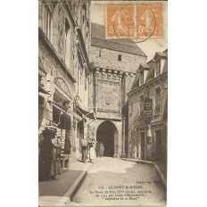 CPA: MONT-SAINT-MICHEL, La Porte du Roy, vers 1920