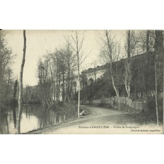 CPA: AUGOULEME (env.), Viaduc de Foulpougne, vers 1900