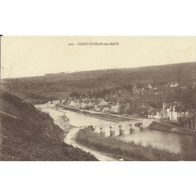 CPA - SAINT-NICOLAS-DES-EAUX, Vue Générale, Années 1910