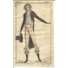 *GRAVURE de MODE du XVIIIe s. ENGRAVING FASHION XVIIIth. (2)