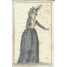 GRAVURE de MODE du XVIIIe s. ENGRAVING FASHION XVIIIth. (3)