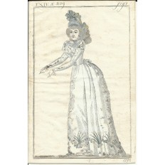 ENGRAVING of FASHION, XVIIIth (8)