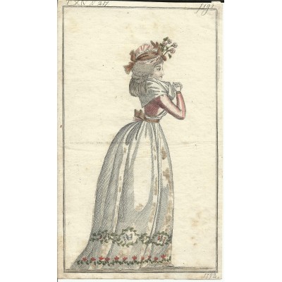 GRAVURE de MODE du XVIIIe s. ENGRAVING FASHION XVIIIth. (10)