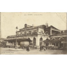 CPA -RENNES, La Gare de l'Etat, vers 1920.